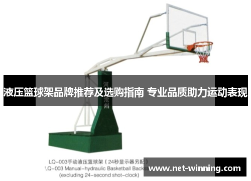 液压篮球架品牌推荐及选购指南 专业品质助力运动表现