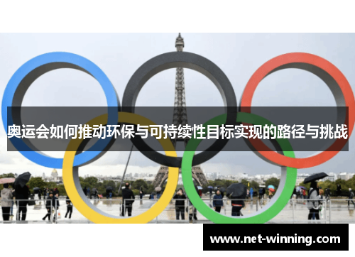 奥运会如何推动环保与可持续性目标实现的路径与挑战