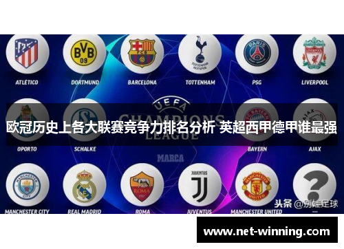 欧冠历史上各大联赛竞争力排名分析 英超西甲德甲谁最强