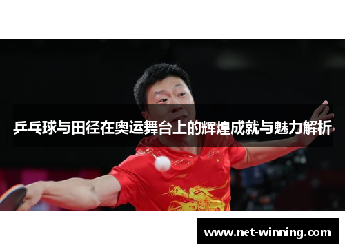 乒乓球与田径在奥运舞台上的辉煌成就与魅力解析