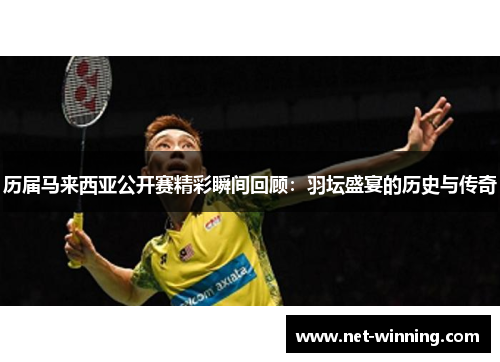 历届马来西亚公开赛精彩瞬间回顾：羽坛盛宴的历史与传奇