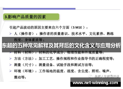 东超的五种常见解释及其背后的文化含义与应用分析 东超的五种常见解释及其背后的文化含义与应用分析