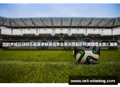 加的夫城足球俱乐部赛季联赛信息全景深度解析权威指南全面汇编集 加的夫城足球俱乐部赛季联赛信息全景深度解析权威指南全面汇编集