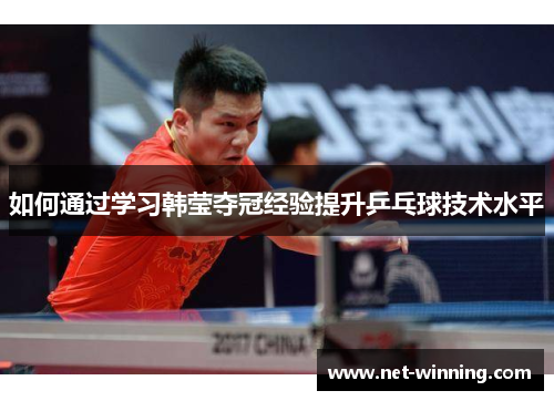 如何通过学习韩莹夺冠经验提升乒乓球技术水平